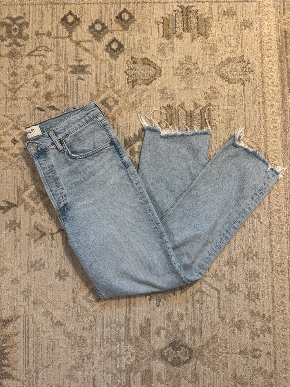 Agolde Riley Crop Jean - Picture 10 of 12